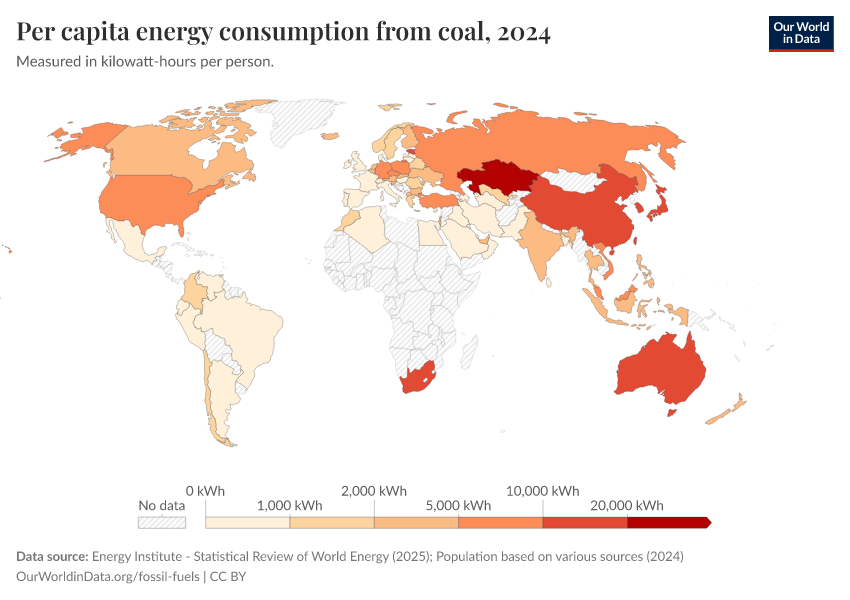 A thumbnail of the "Per capita energy consumption from coal" chart