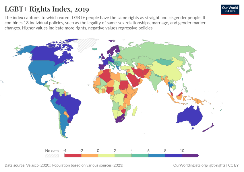 A thumbnail of the "LGBT+ Rights Index" chart