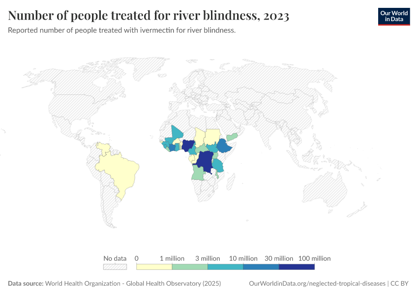 A thumbnail of the "Number of people treated for river blindness" chart